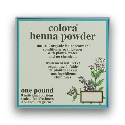 Colora Henna Poeder Natuurlijke Haarkleuring