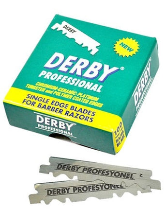 Derby Styling Blades Extra 100 Half Blades