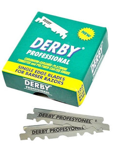 Derby Styling Blades Extra 100 Half Blades