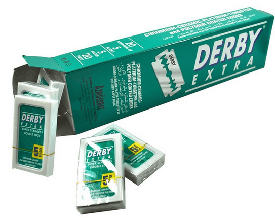 Derby Styling Blades Extra 20x5 Mesjes Dubbelzijdig