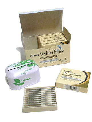 Feather Styling Blades Scheermesjes (5x10Stk)