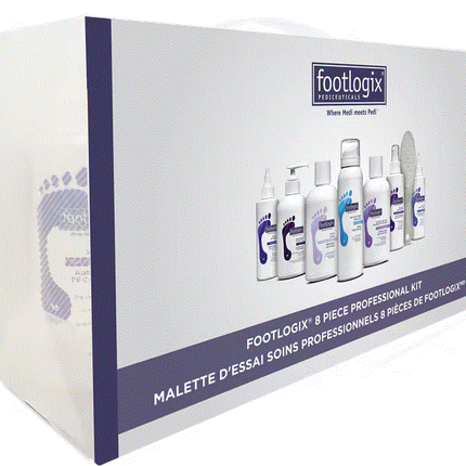 Footlogix 8 piece Professional Kit Pedicure