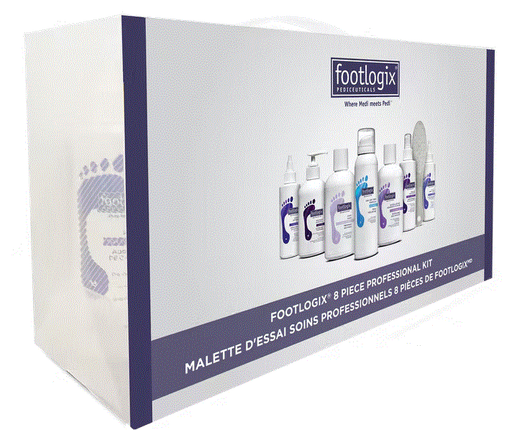 Footlogix 8 piece Professional Kit Pedicure