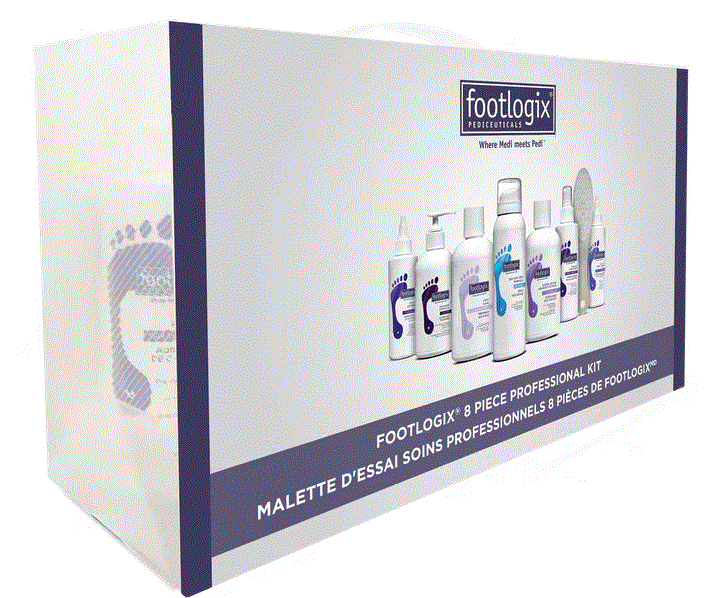 Footlogix 8 piece Professional Kit Pedicure