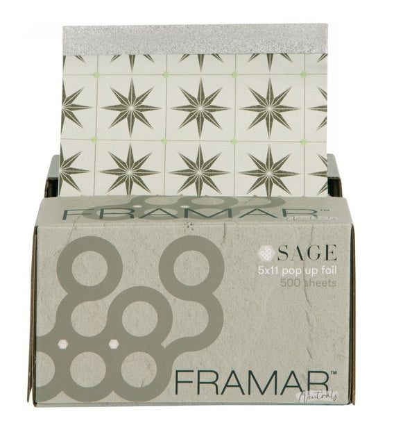 Framar Folie Neutral  Sage Pop Up Foil (500 Stuks á 12,7cm x 27,9cm)