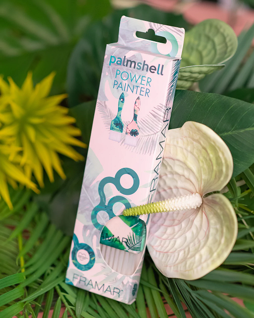 Framar Verfkwast Palmshell Power Painter Groot (2 Stuks)