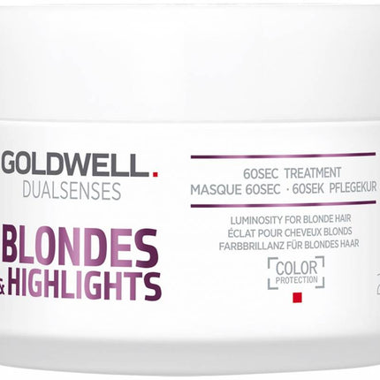 Goldwell DualSenses Blondes & HighLights Haarmasker 60Sec Treatment 