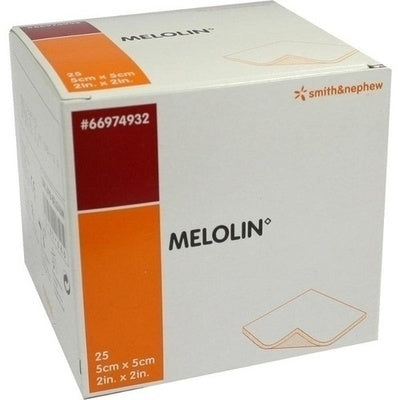 Kappershandel Melolin 5x5cm Steriel Niet-verklevend Absorberend Kompres