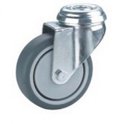 Kappershandel Steinco Rubberen Wieltje Kappersfiets met Schroefdraad