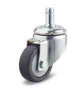 Kappershandel Steinco Rubberen Wieltje Kappersfiets met Stift Kliksysteem