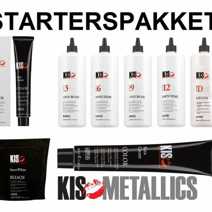 KIS KeraCream Haarverf Starterspakket