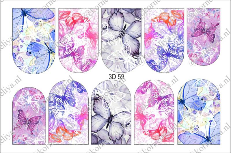 Korneliya 3D Waterdecals