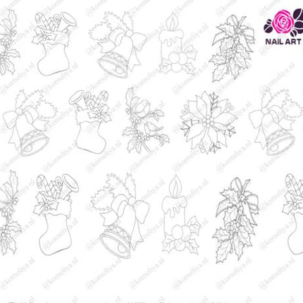Korneliya Water Decal - Nail Wrap