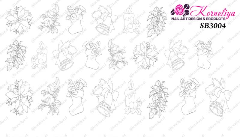 Korneliya Water Decal - Nail Wrap