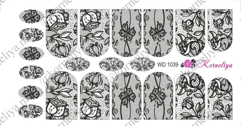 Korneliya Water Decal - Nail Wrap