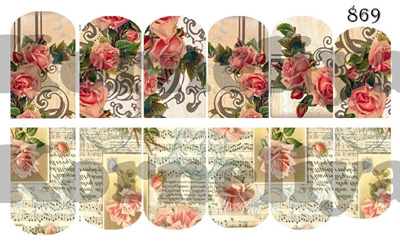 Korneliya Water Decal - Nail Wrap