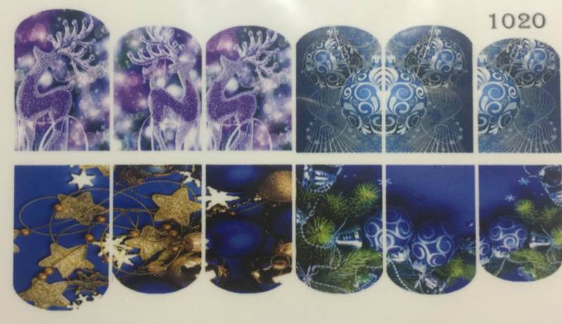 Korneliya Water Decal - Nail Wrap
