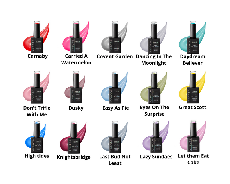 Lecenté CREATE Gel Polish (12ml) TPO-Vrij