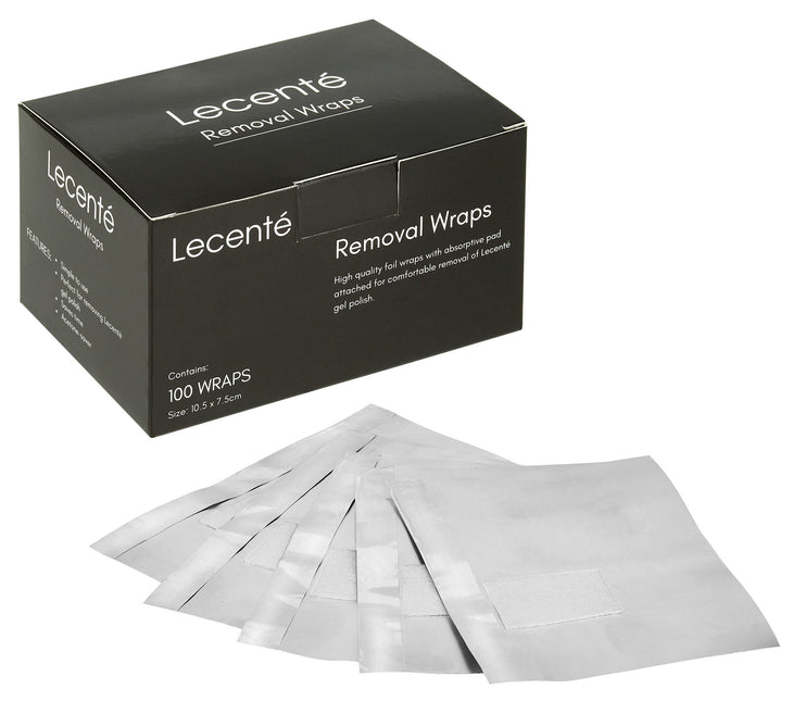 Lecenté Foil Removal Wraps (100 Stuks)