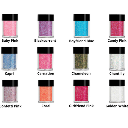 Lecenté Iridescent Glitter - Nail Art Glitter