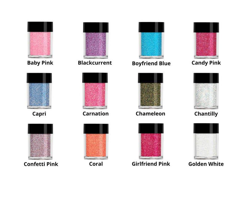 Lecenté Iridescent Glitter - Nail Art Glitter