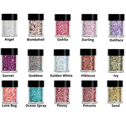 Lecenté Multi Glitz - Nail Art Glitter