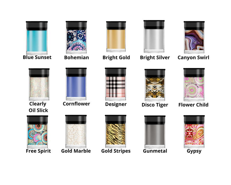 Lecenté Nail Foils - Nail Art Nagel Folie (1,5m)
