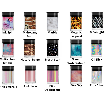 Lecenté Nail Foils - Nail Art Nagel Folie (1,5m)