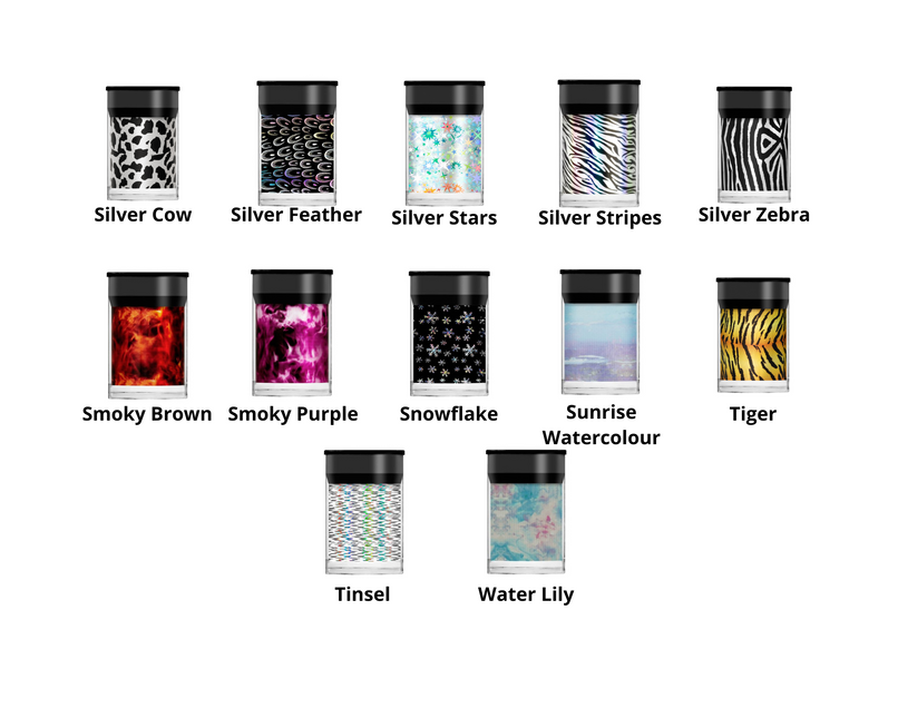 Lecenté Nail Foils - Nail Art Nagel Folie (1,5m)