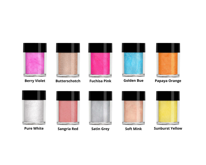 Lecenté Nail Shadows - Nail Art Poeder