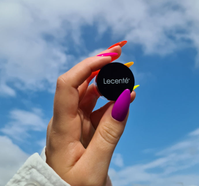 Lecenté Nail Shadows Neon - Nail Art Poeder