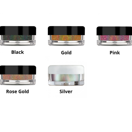 Lecenté Rainbow Chrome Powder - Nail Art Glitter