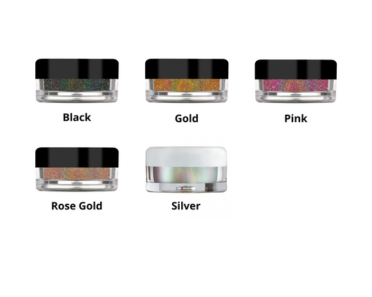 Lecenté Rainbow Chrome Powder - Nail Art Glitter