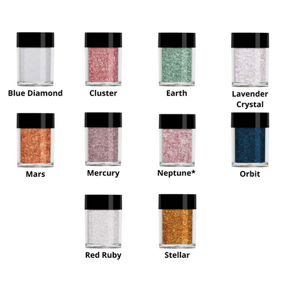 Lecenté Stardust Glitter - Nail Art Glitter