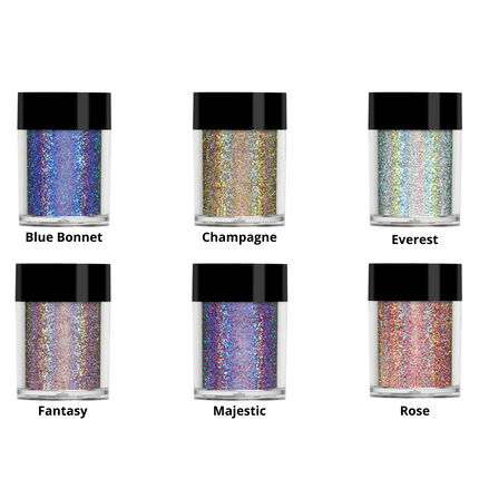 Lecenté Super Holographic Glitter - Nail Art Glitter
