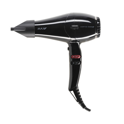 Max Pro Fohn Vortice 2600W Zwart