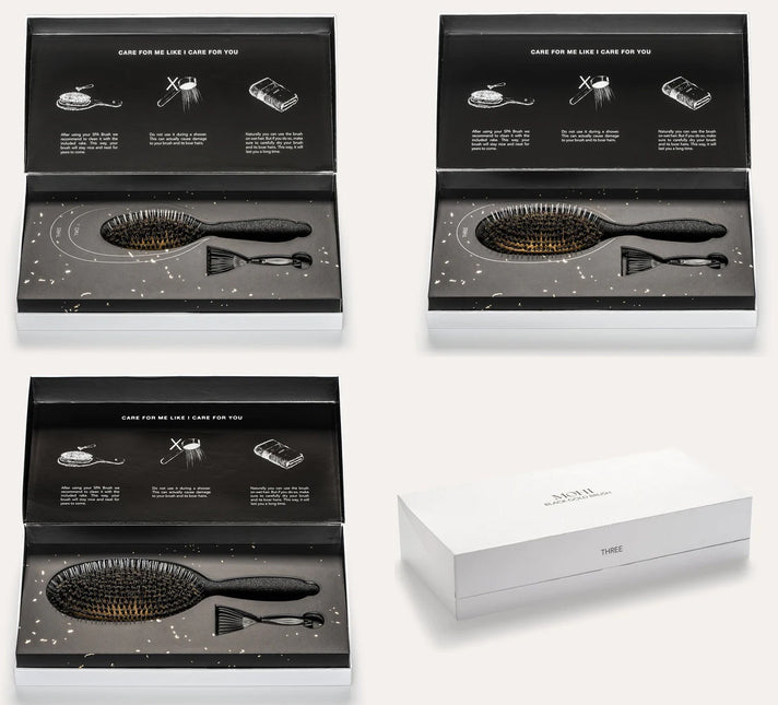 Max Pro MOHI Borstel Black Gold Brush