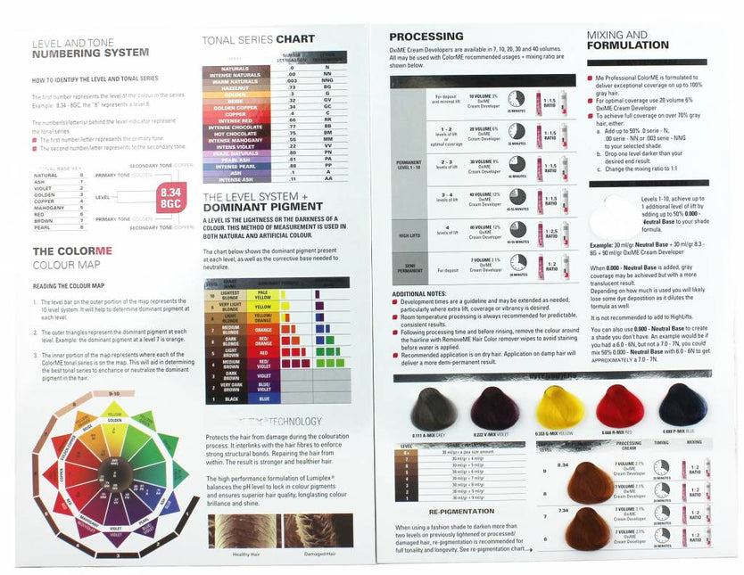 ME Professional ColorME Haarverf Starterspakket (80 Tubes)