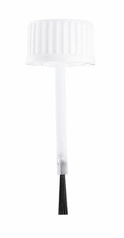 Medz Dop met Kwastje wit