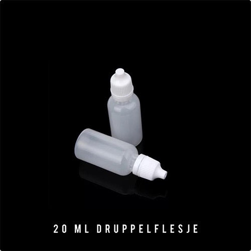 Megapoint Megapoint Druppelflesje Plastic (met inlage en dopje - 20ml)