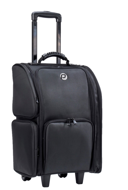 Megapoint Megapoint PClinic Pedicure/Visagie Koffer Nylon Zwart Trolley Luxe + Wieltjes