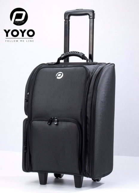 Megapoint Megapoint PClinic Pedicure/Visagie Koffer Nylon Zwart Trolley Luxe + Wieltjes