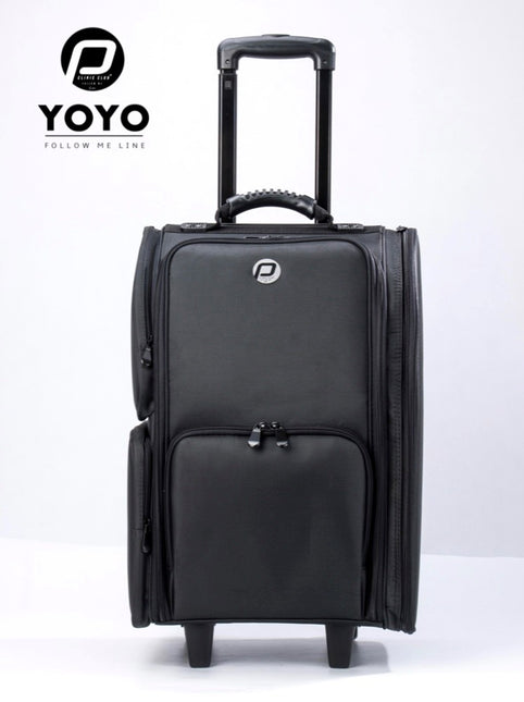 Megapoint Megapoint PClinic Pedicure/Visagie Koffer Nylon Zwart Trolley Luxe + Wieltjes