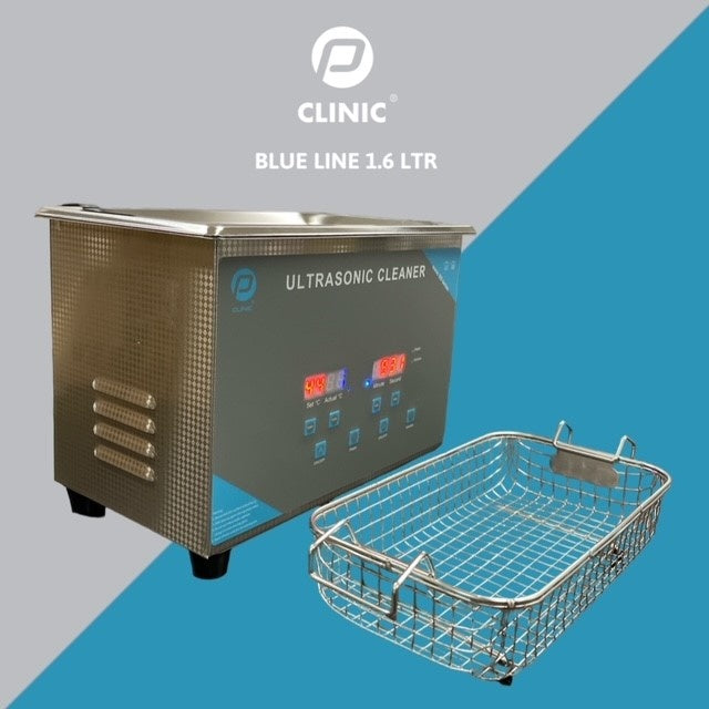 Megapoint Megapoint PClinic RVS Ultrasoon Reiniger 1,6Ltr Digitaal met Heating
