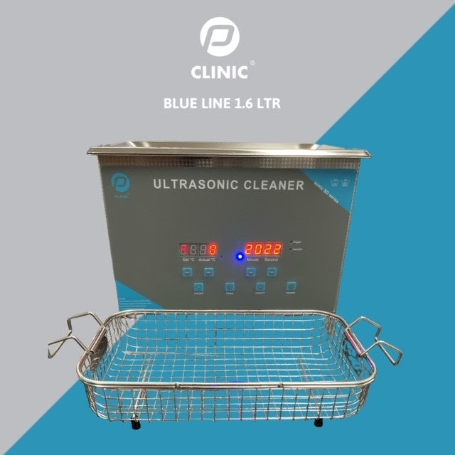 Megapoint Megapoint PClinic RVS Ultrasoon Reiniger 1,6Ltr Digitaal met Heating