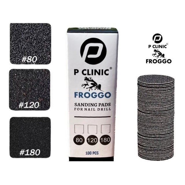 Megapoint PClinic Froggo Sanding Pads Schuurschijven (100 Stuks)