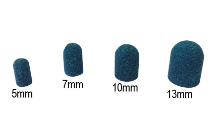 Megapoint Slijpkap Rond Medium Grof #100 Blauw (10 Stuks)