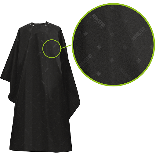 Monster Clippers Barber Cape Kapmantel