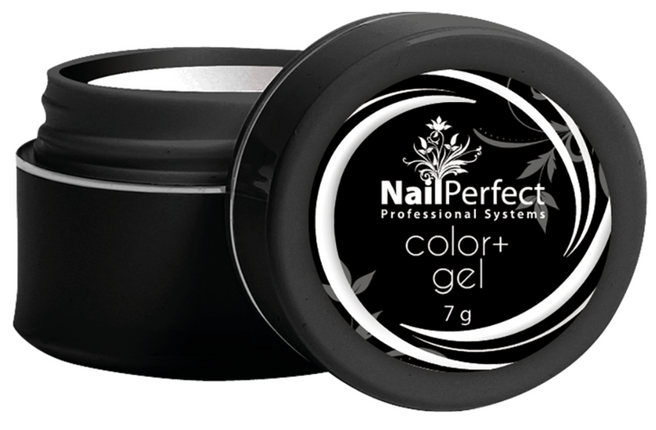 Nailperfect Color+ Gel White - Gepigmenteerde Nagelgel (7 Gram)