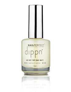 Nailperfect Dippn Air Dry Top Coat Matt (15ml)
